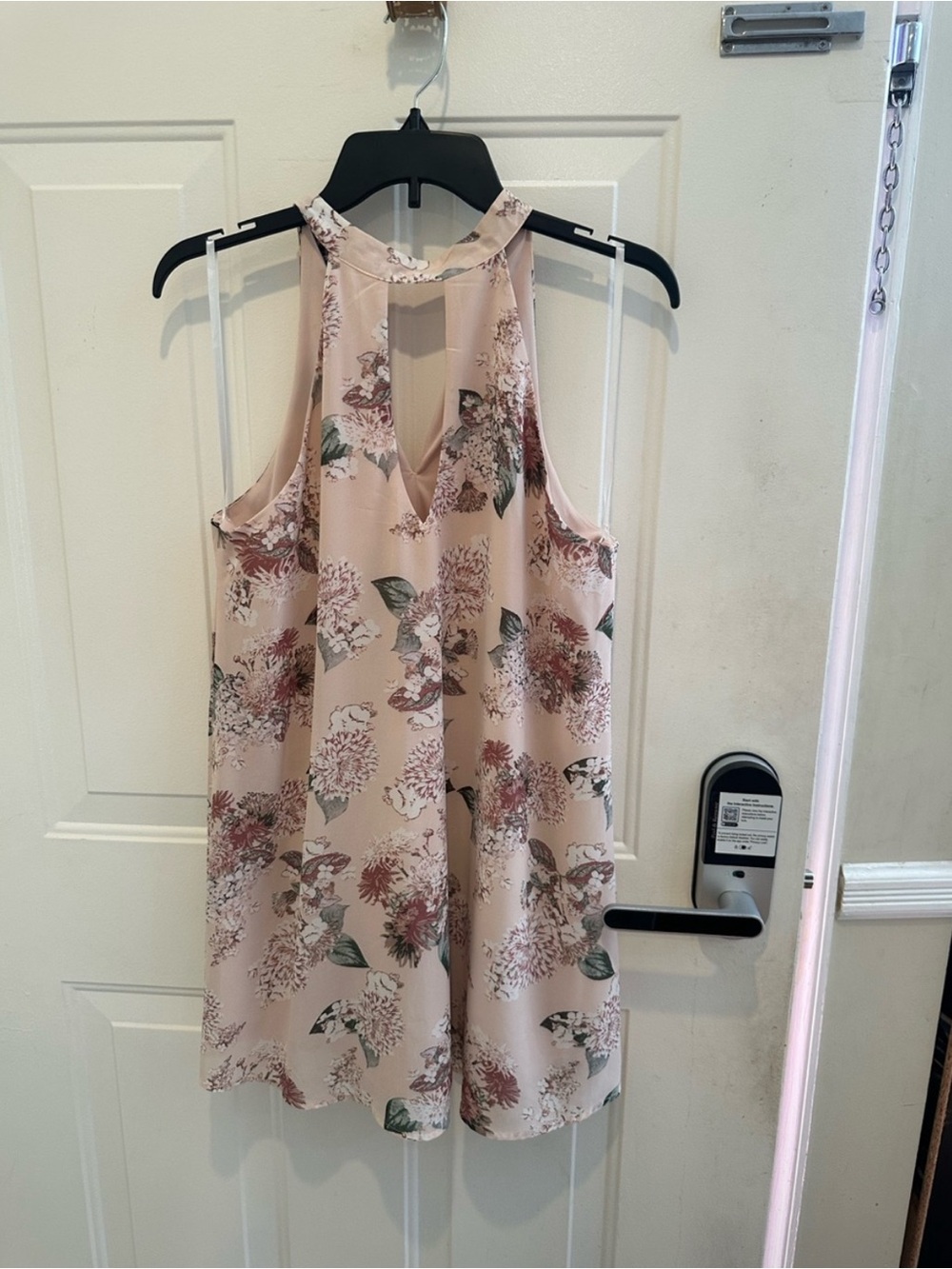 Streetwear Society Blush Floral Halter Camisole